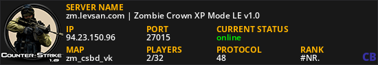 zm.levsan.com | Zombie Crown XP Mode LE v1.0