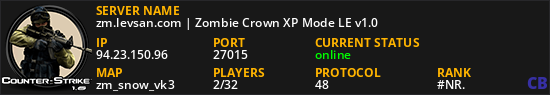 zm.levsan.com | Zombie Crown XP Mode LE v1.0