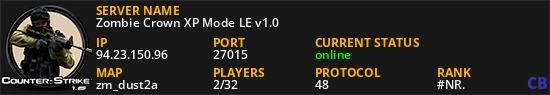 Zombie Crown XP Mode LE v1.0