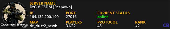 DzG # CSDM [Respawn]