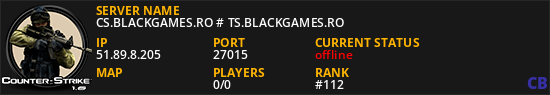 CS.BLACKGAMES.RO # TS.BLACKGAMES.RO