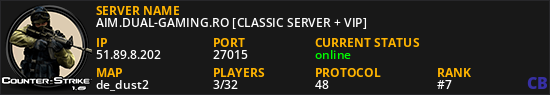 AIM.DUAL-GAMING.RO [CLASSIC SERVER + VIP]