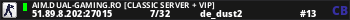 AIM.DUAL-GAMING.RO [CLASSIC SERVER + VIP]