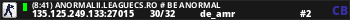 (30:27) ANORMALII.LEAGUECS.RO # BE ANORMAL