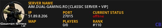AIM.DUAL-GAMING.RO [CLASSIC SERVER + VIP]