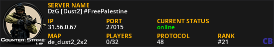DzG [Dust2] #FreePalestine