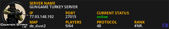 GUNGAME TURKEY SERVER