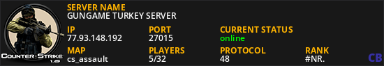 GUNGAME TURKEY SERVER