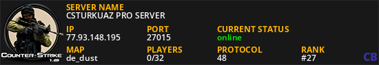 CSTURKUAZ PRO SERVER