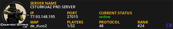 CSTURKUAZ PRO SERVER