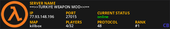 ==>>TURKiYE WEAPON MOD<<==