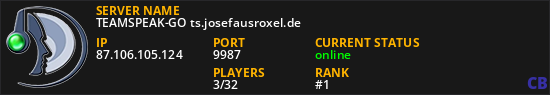 TEAMSPEAK-GO ts.josefausroxel.de