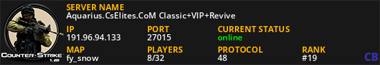 Aquarius.CsElites.CoM Classic+VIP+Revive