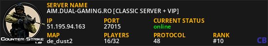 AIM.DUAL-GAMING.RO [CLASSIC SERVER + VIP]